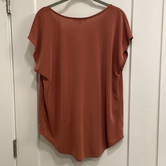Terracotta modal tied tee - Picture 5 of 6